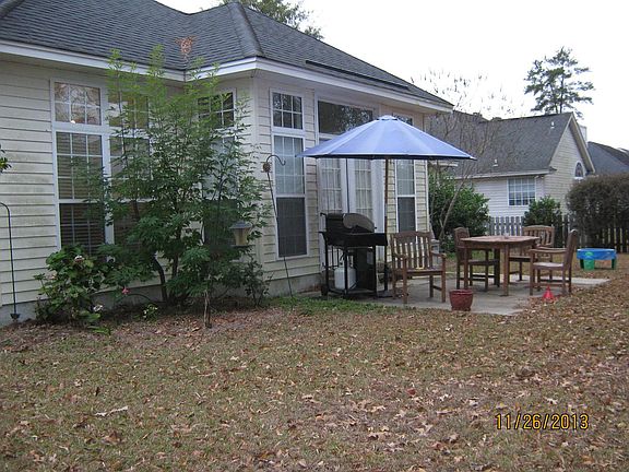 Rear of the house