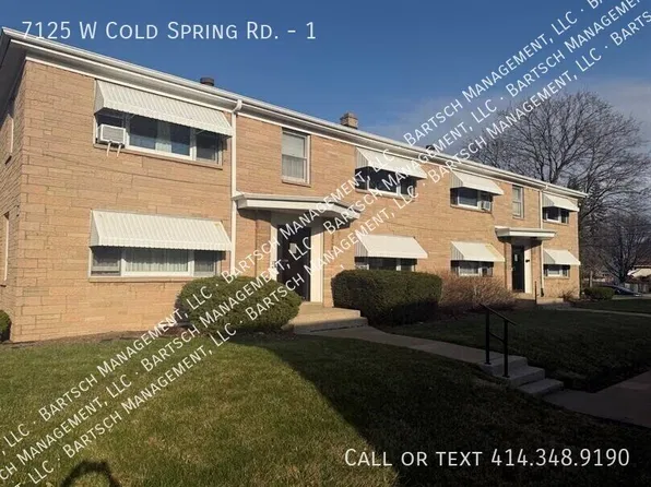 7125 W Cold Spring Rd #1, Milwaukee, WI 53220