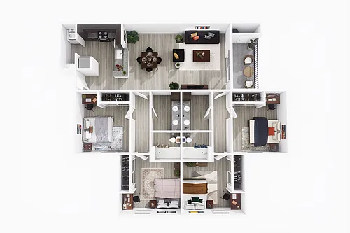 Floor plan 4X2