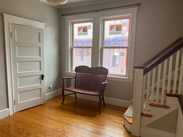 Stairs to third floor.