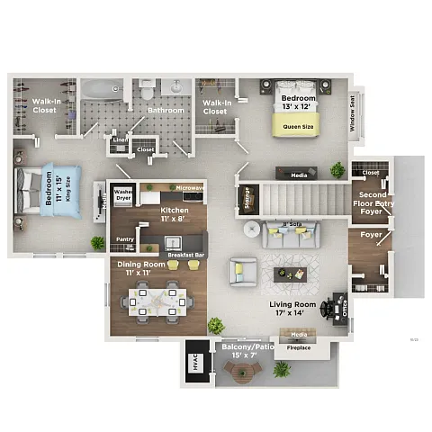 Floor plan The Camelot