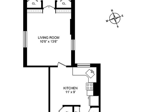 5th image of 427 E 6th St APT 3R