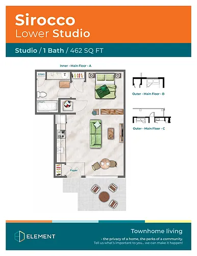 Floor plan Sirocco