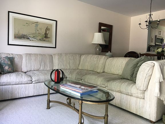 Looking from living room to 