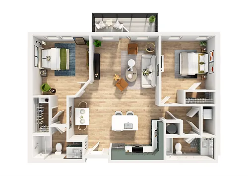 Floor plan B8