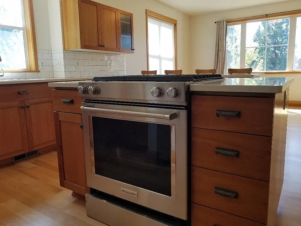 Professional grade downdraft oven