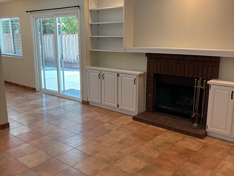 Living Room, Slider to Backyard
