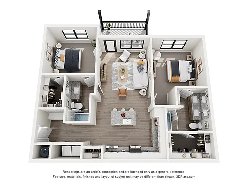 Floor plan B1