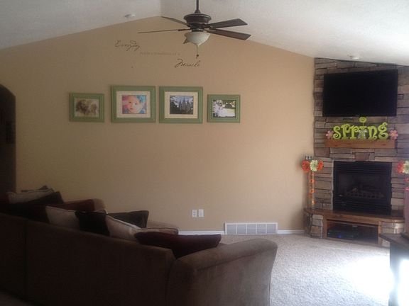 great room into living room