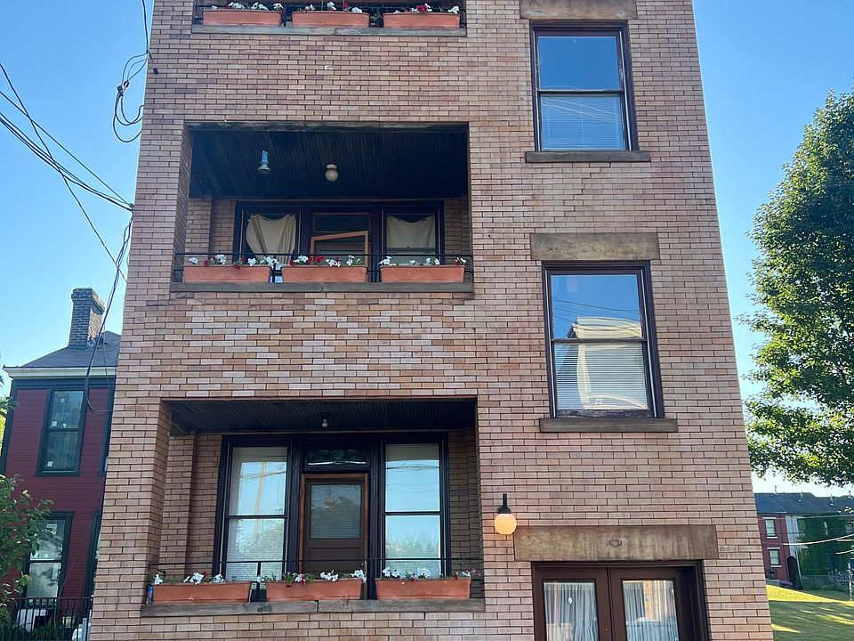 Front of apartment
