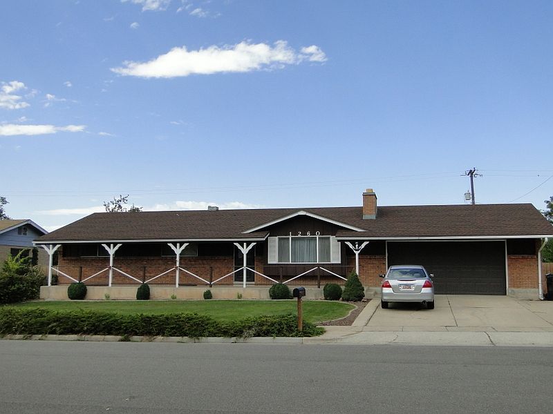 Ranch style home