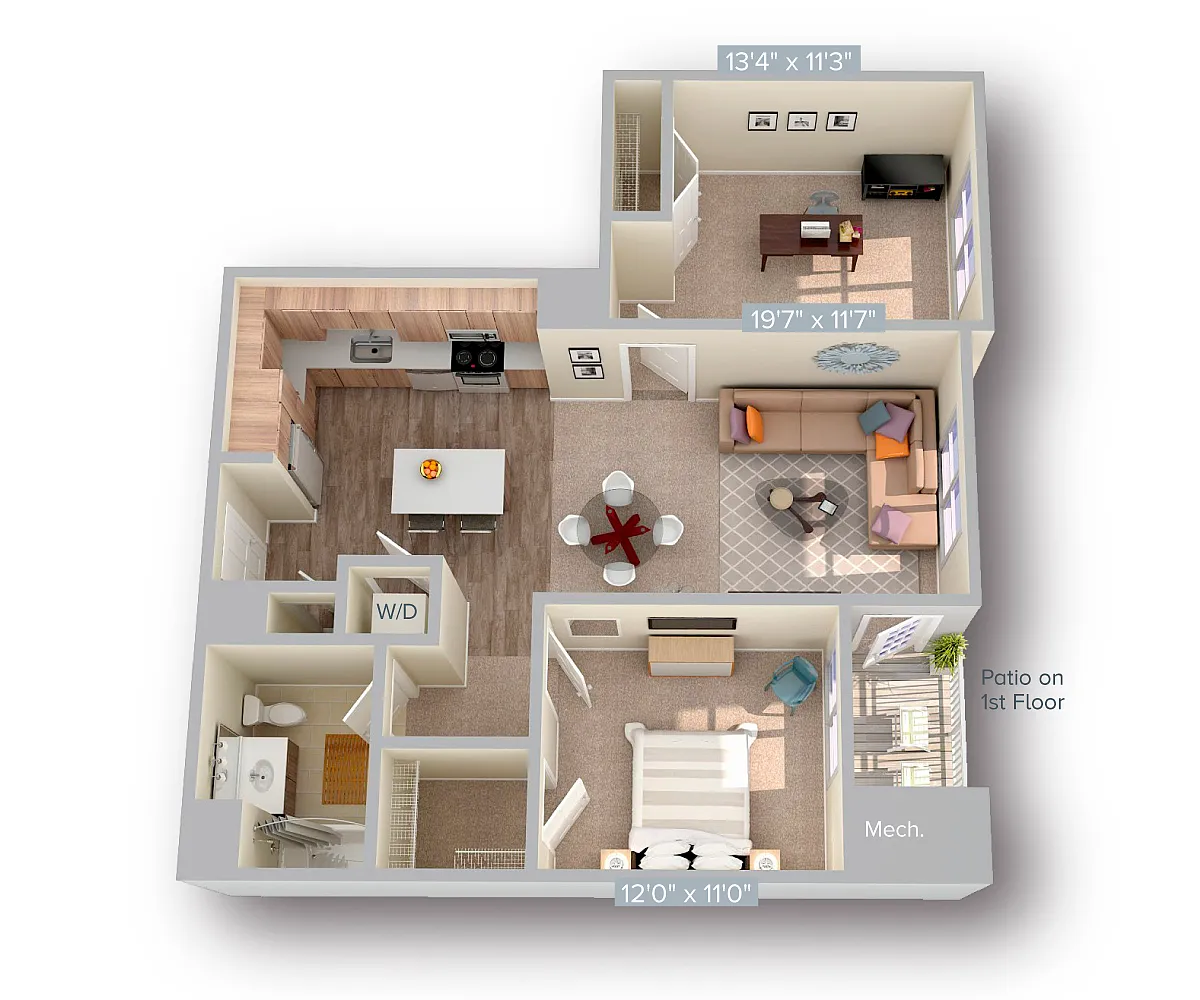 Floor plan A6D