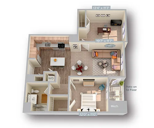 Floor plan A6D
