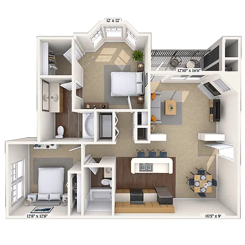 Floor plan Rutledge