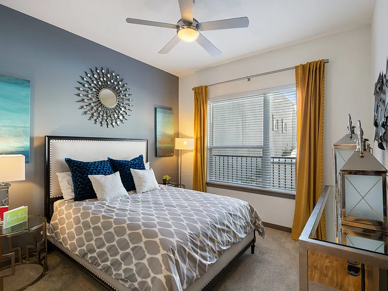 Spacious Bedroom with Large Window