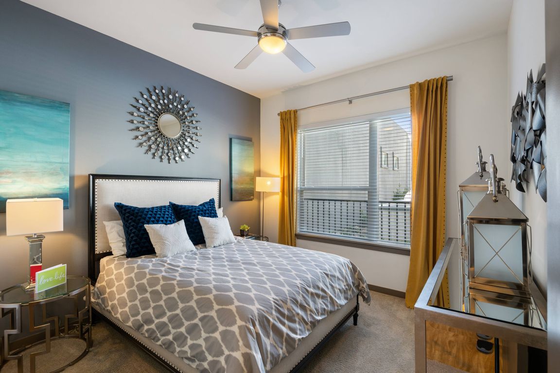 Spacious Bedroom with Large Window