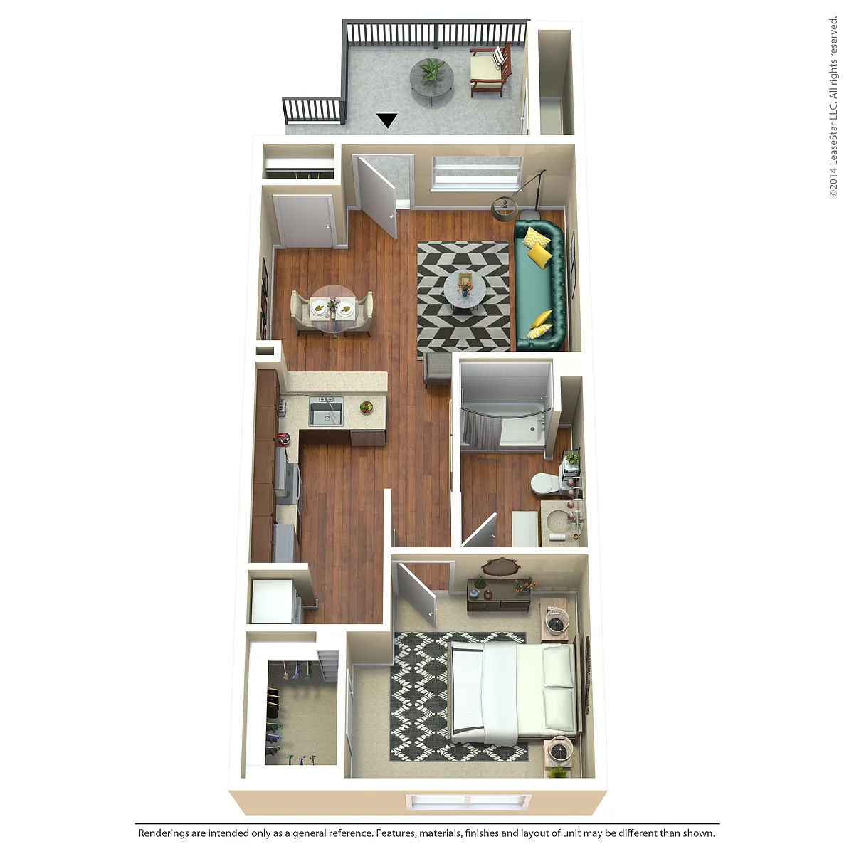 Floor plan 1A