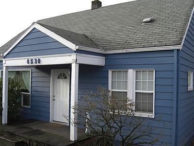 front of the house