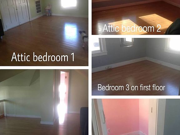 Older photos of all 3 bedrooms empty