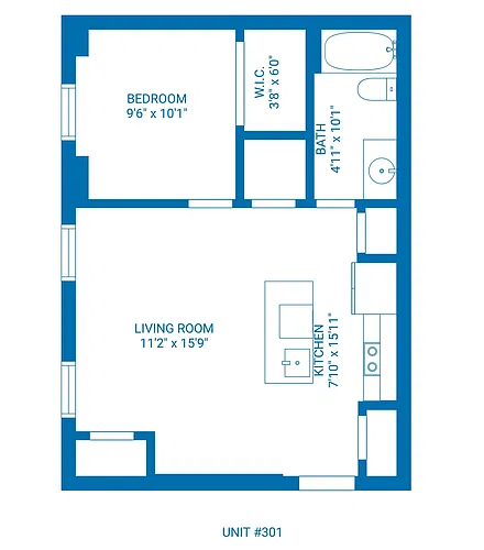 Floor plan 301