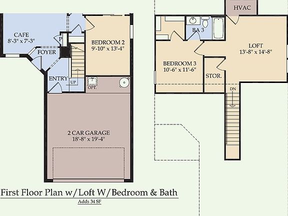 Second Floor Options
