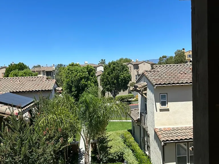 View from master bedroom