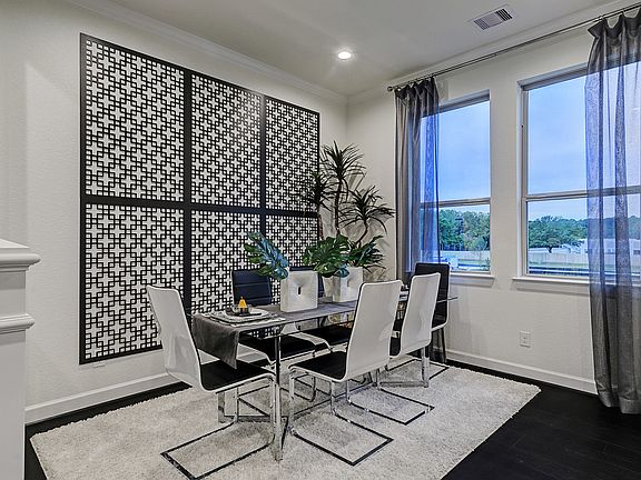 Elegant dining area