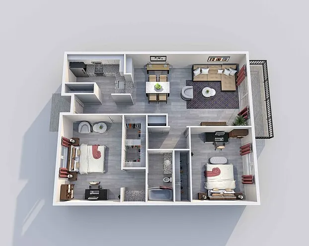 Floor plan B