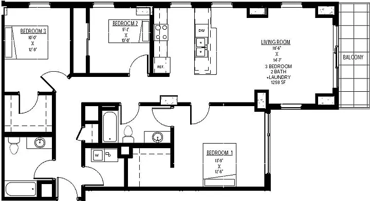 Floor plan 533