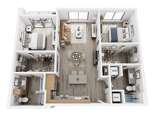 Floor plan B8