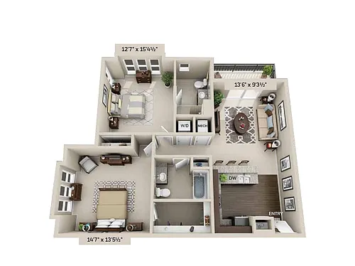 Floor plan B4