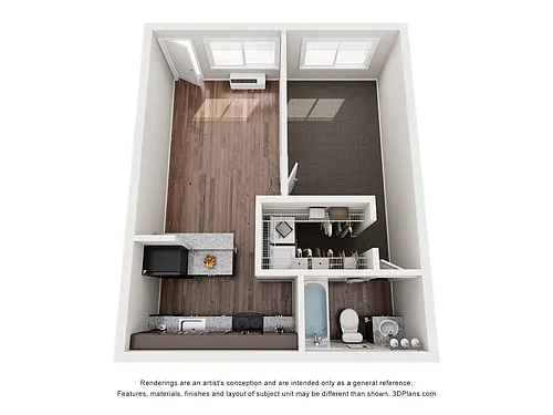 Floor plan A2UF Floor Plan