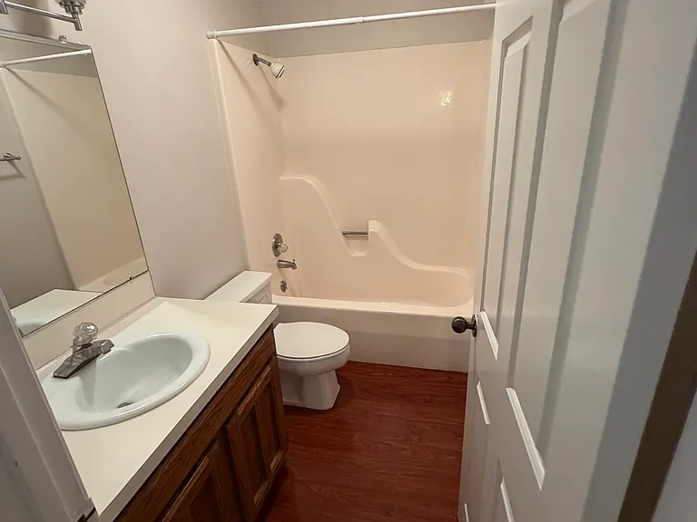 Upstairs guest bathroom