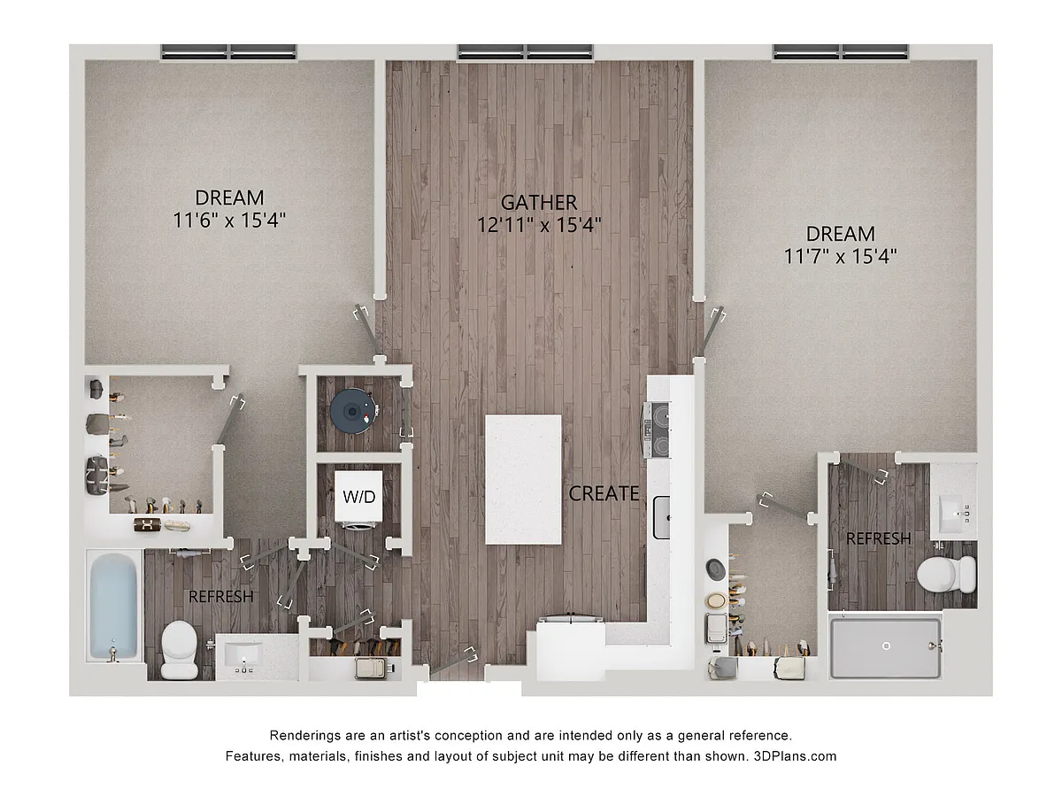 Floor plan F012