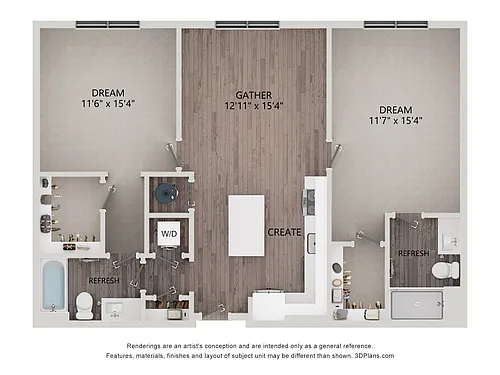 Floor plan F012
