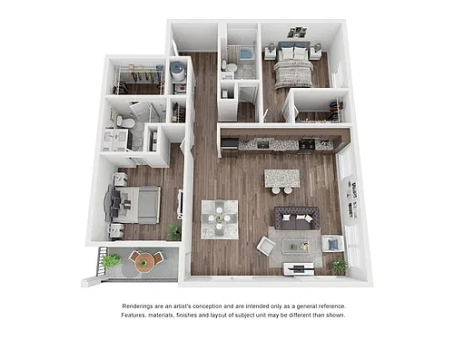 Floor plan 2C