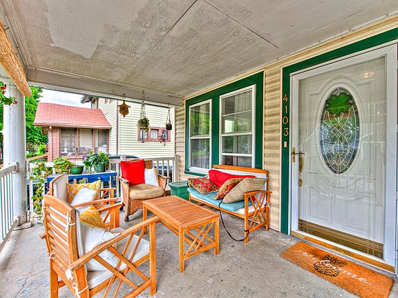 Front Porch, facing West