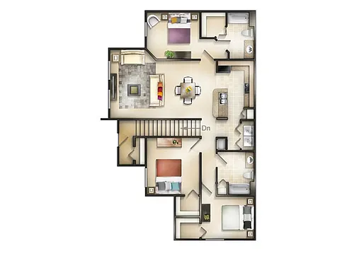 Floor plan Valencia