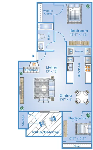 Floor plan B1