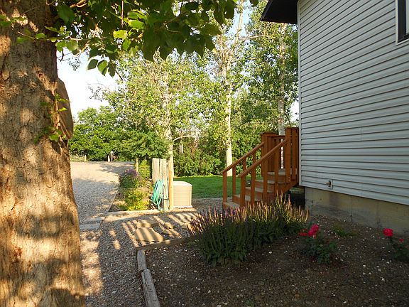 South side facing street
