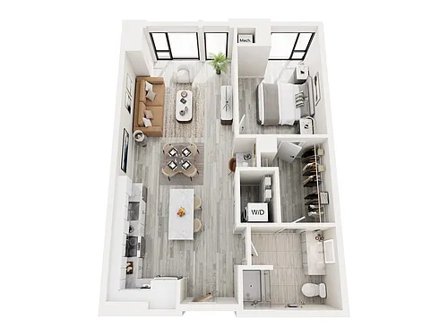 Floor plan 1B1