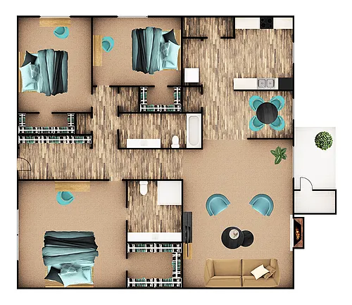 Floor plan C2