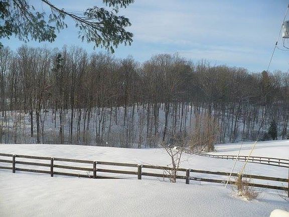 Side yard view and pasture