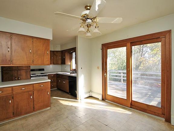 Dining Room with sliders to the deck