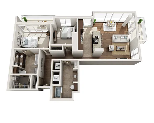 Floor plan Plan O (B2C)