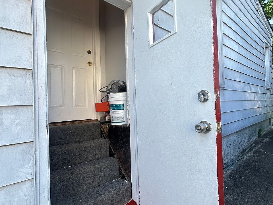 side door to backyard