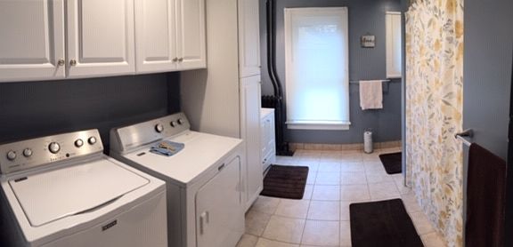 Second floor laundry