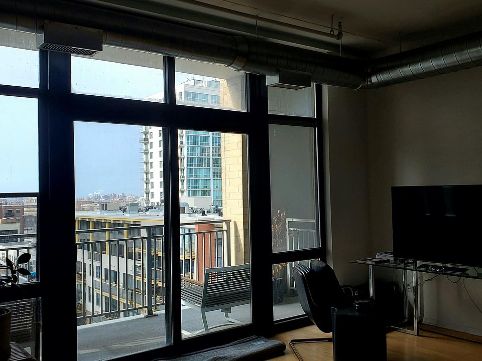 Living room and balcony
