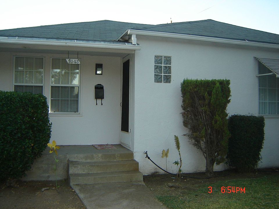 The front of the house