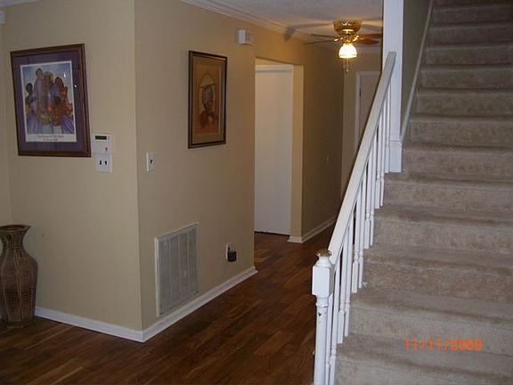Hallway and steps to Master Suite